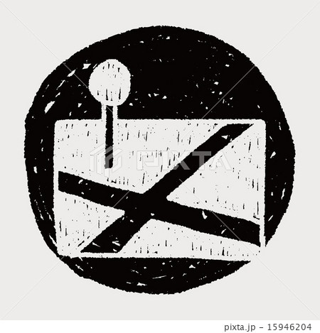 Game Remote Control doodle drawing 15946204