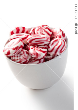 red white bonbons in bowl red white bonbons in bowl 15961614