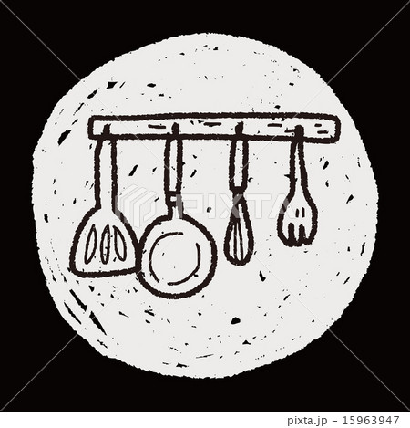 kitchen tool doodle 15963947