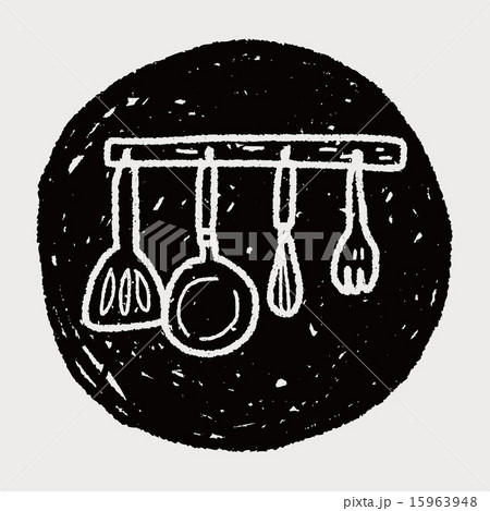 kitchen tool doodle 15963948