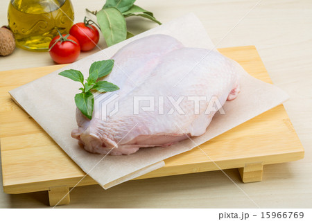 Raw chicken breast Raw chicken breast 15966769