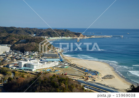 いわき市の防潮堤建設工事 いわき市の防潮堤建設工事 15969038