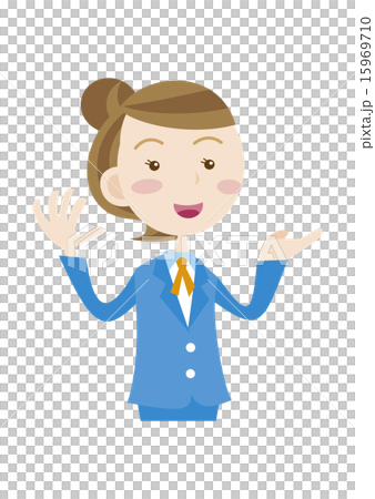 a businesswoman, office girl, introduction 15969710