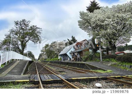 南阿蘇鉄道駅の中松駅 南阿蘇鉄道駅の中松駅 15969876