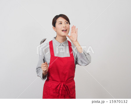 ご飯に呼ぶ女性 15970132