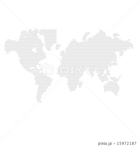Vector Abstract Telecommunication Earth Map.  15972187