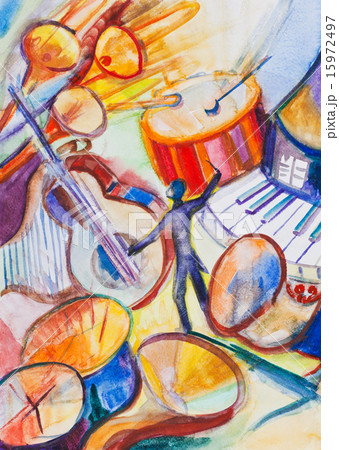 Orchestra rehearsal Orchestra rehearsal 15972497