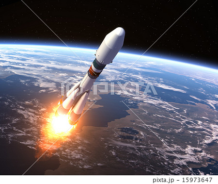 Heavy Carrier Rocket Launch 15973647