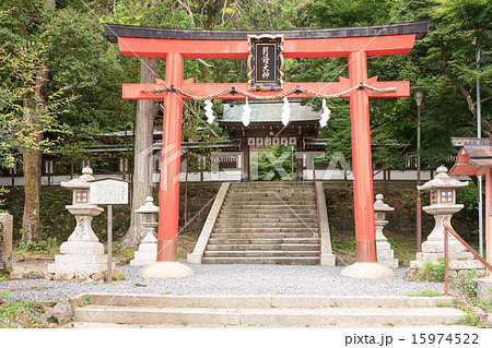 Shrine Gate of Tsukiyomi Shrine in Kyoto, Japan Shrine Gate of Tsukiyomi Shrine in Kyoto, Japan 15974522