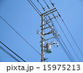 電柱の装柱 15975213