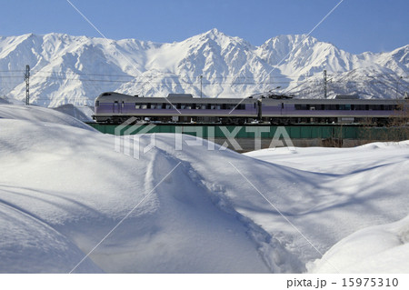 大糸線のスーパーあずさ・2008年2月21日 15975310