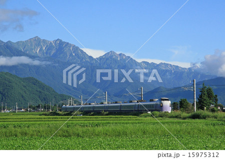 大糸線のスーパーあずさ・2009年8月12日 15975312