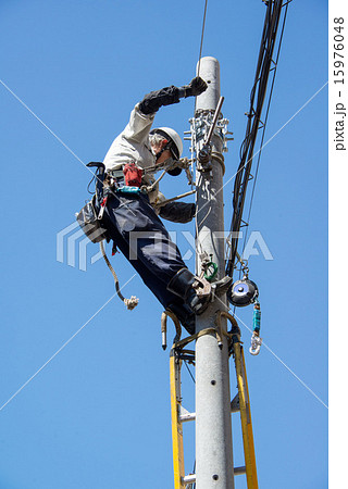 電線工事 15976048