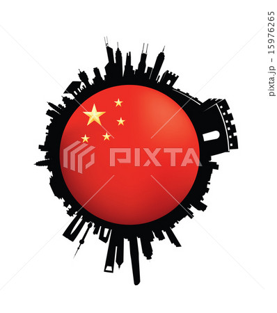 China 3d Sphere Skyline 15976265