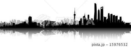 Shanghai City Skyline 15976532
