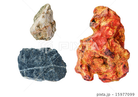 stones isolated with clipping path. stones isolated with clipping path. 15977099