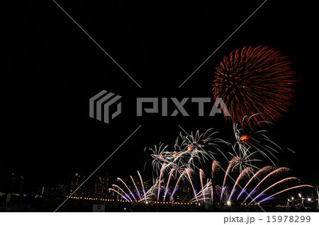 穴場の大田区花火の祭典 15978299
