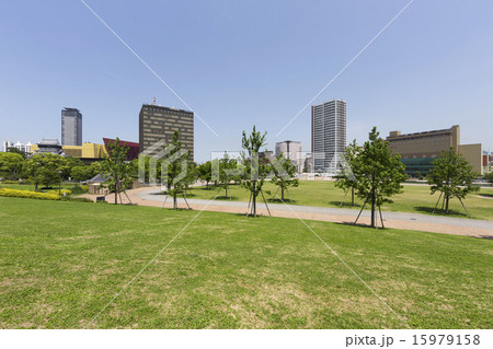 勝山公園と小倉市街地 15979158