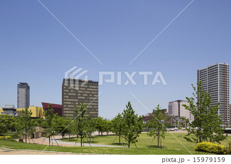 勝山公園と小倉市街地 15979159