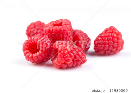 raspberry isolated on white background raspberry isolated on white background 15980000