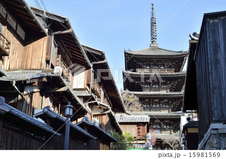 八坂通 八坂の塔 八坂通 八坂の塔 15981569