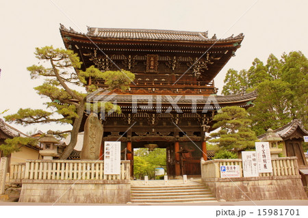 嵯峨釈迦堂　仁王門 15981701