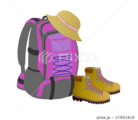 トレッキング　素材2 15981818