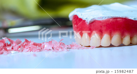 Wax dentures model 15982487