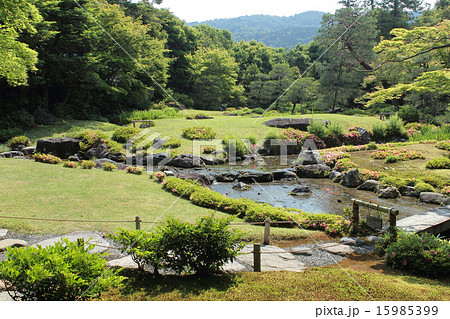 京都 無鄰菴の庭園 京都 無鄰菴の庭園 15985399