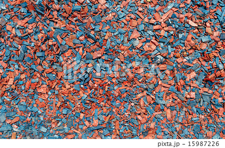 background of red and blue sawdust background of red and blue sawdust 15987226