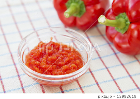 マッサ・デ・ピメンタォン（赤パプリカ調味料） 15992619