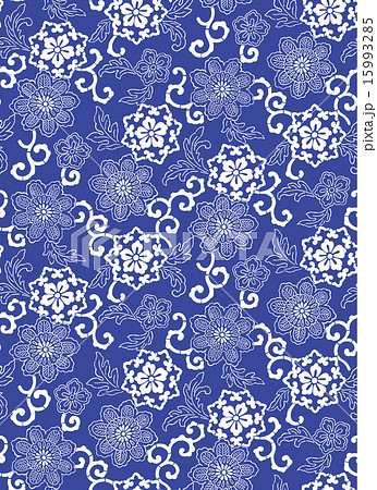 唐草紋様 15993285