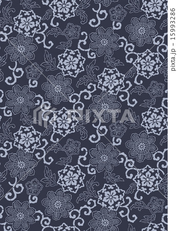 唐草紋様 15993286