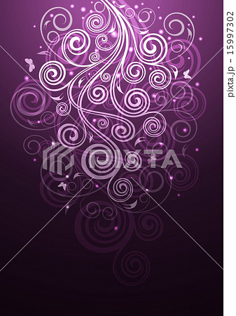 Vintage vector floral illustration Vintage vector floral illustration 15997302