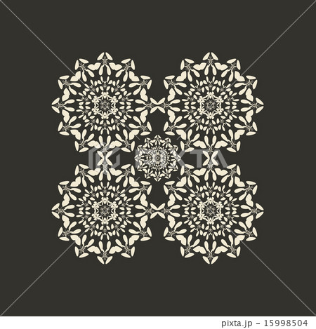 Mandala oriental pattern. Round ornament background set. Mandala oriental pattern. Round ornament background set. 15998504