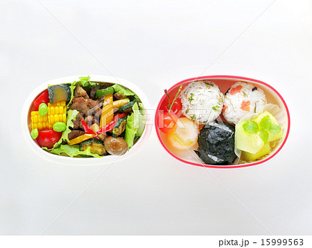 夏の美味しいお弁当 15999563