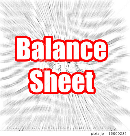 Balance Sheet 16000285