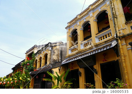 ベトナム ホイアンの街並み ベトナム ホイアンの街並み 16000535