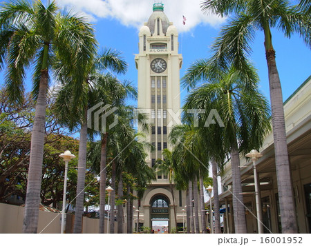 ハワイの風景(アロハタワー) ハワイの風景(アロハタワー) 16001952