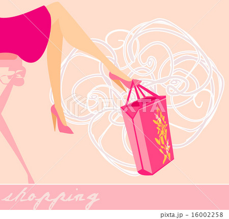 shopping girl 16002258