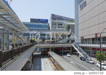立川駅北口の写真素材