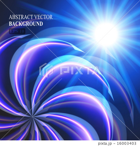 abstract glowing element vector 16003403
