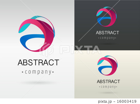 trendy abstract, vibrant and colorful icon, element 16003419