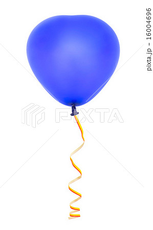 Heart shaped balloon and streamer Heart shaped balloon and streamer 16004696