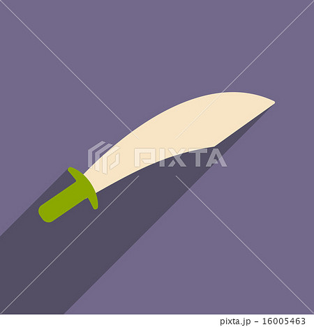 Flat with shadow icon and mobile application sword Flat with shadow icon and mobile application sword 16005463