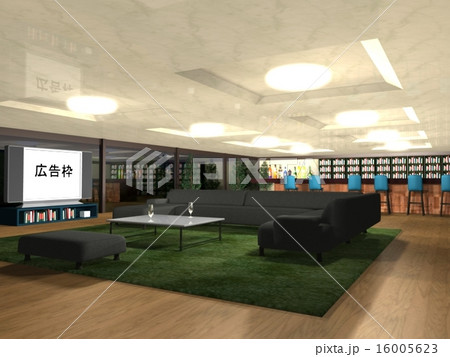 豪邸 - 屋内 - 夜 16005623