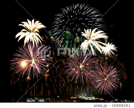 Firework over Kremlin in kazan (Russia) 16008261