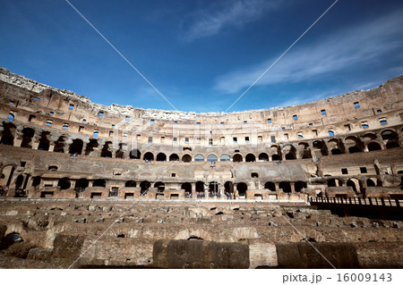 inside of Colosseum in Rome, Italy inside of Colosseum in Rome, Italy 16009143