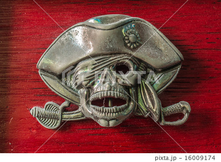 skull on background. skull on background. 16009174