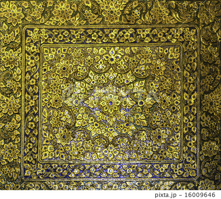 Golden thai art style Golden thai art style 16009646